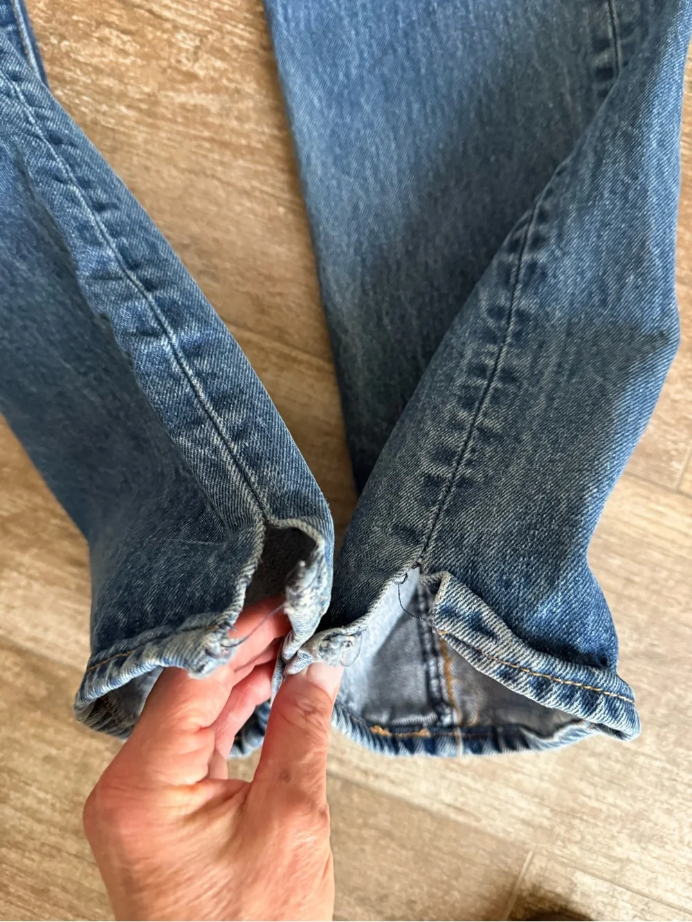 Vintage 90s/Y2K Levi’s 501 Classic Straight-Leg Jeans Size 34 X 34 / Mexico
